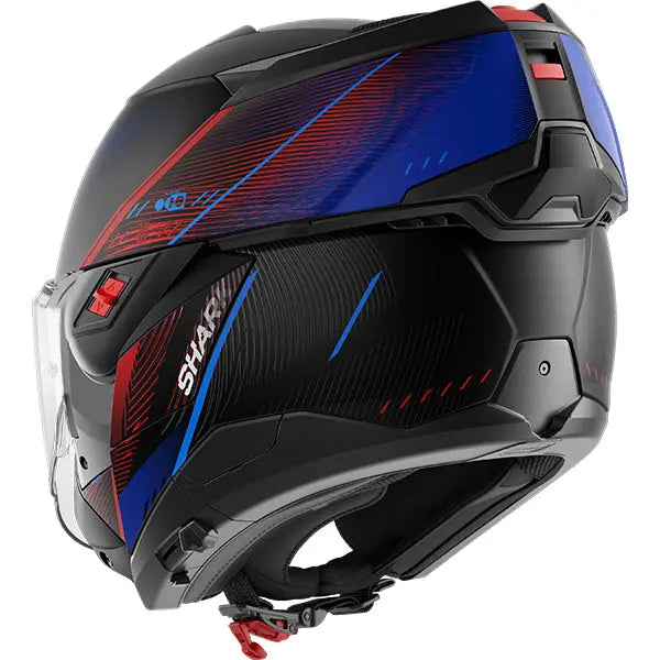 Shark OXO Speed-Tech Matt Black / Blue / Red FREE UK Delivery, FREE 365 Day Returns | Moto Central