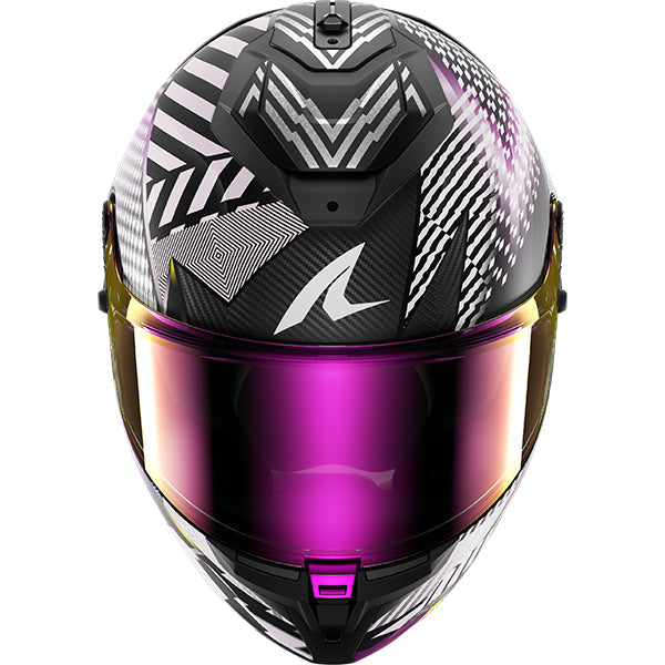 Shark Spartan GT PRO Carbon Sthyr Black / Violet / Yellow
