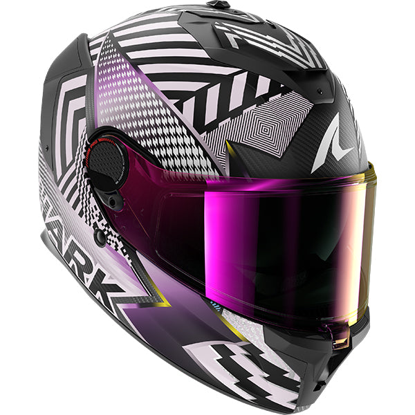 Shark Spartan GT PRO Carbon Sthyr Black / Violet / Yellow