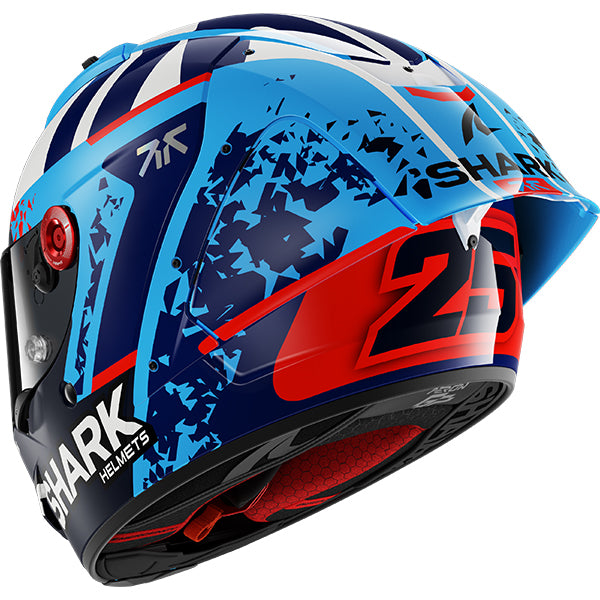 Shark Aeron-GP FIM Fernandez Black / Blue / White - FREE UK Delivery, FREE 365 Day Returns | Moto Central