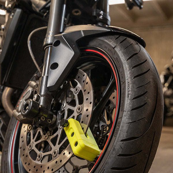 Hiplok MD1000 Disc Lock Neon Yellow