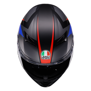 AGV K3 ECE 22.06 Striga Matt Black/Blue/Red FREE Delivery, FREE Return