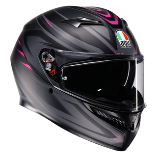 AGV K3 ECE 22.06 Syth Matt Black / Pink