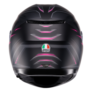 AGV K3 ECE 22.06 Syth Matt Black / Pink