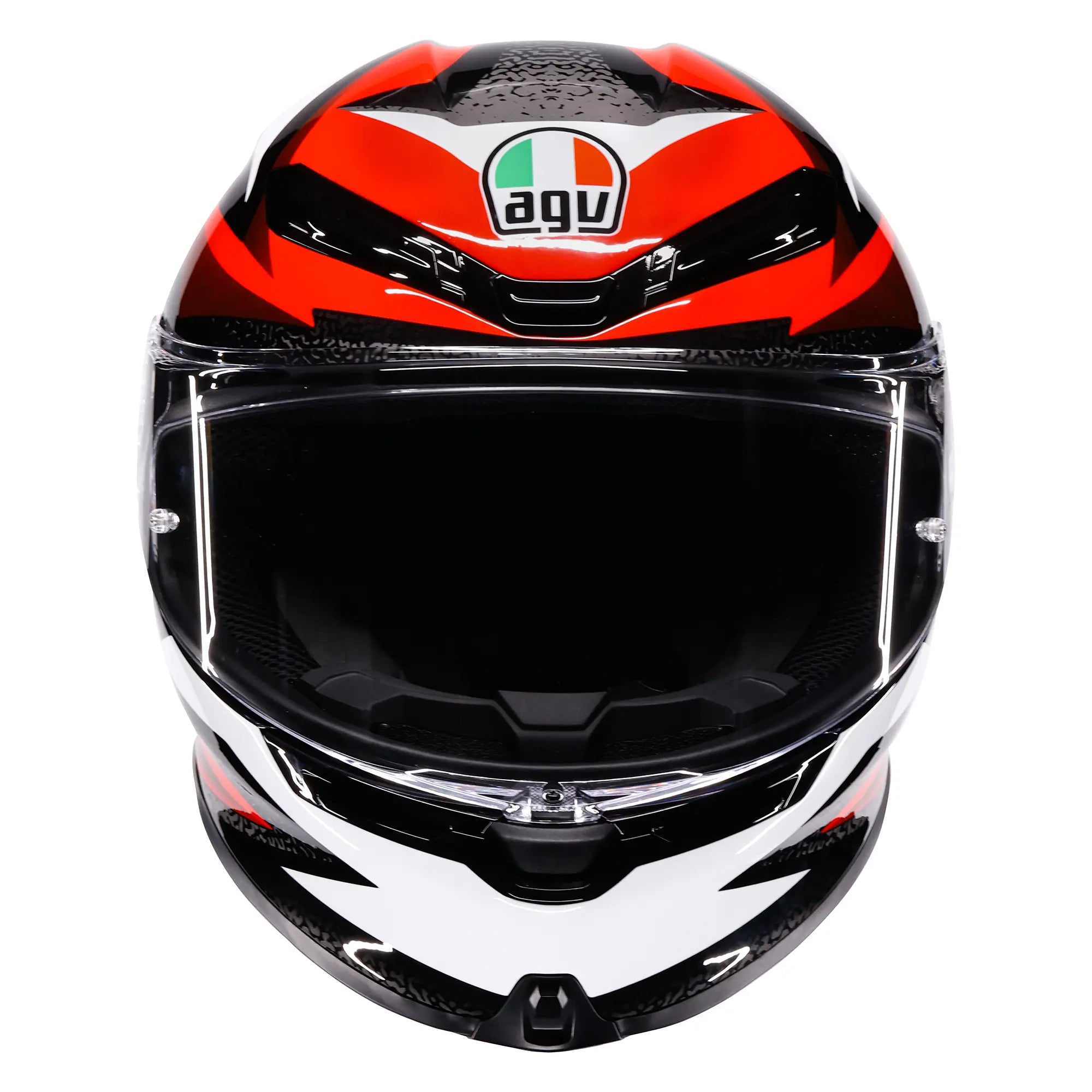 AGV K6-S Braven Black / Red / White - FREE UK Shipping, FREE 365 Day Returns | Moto Central