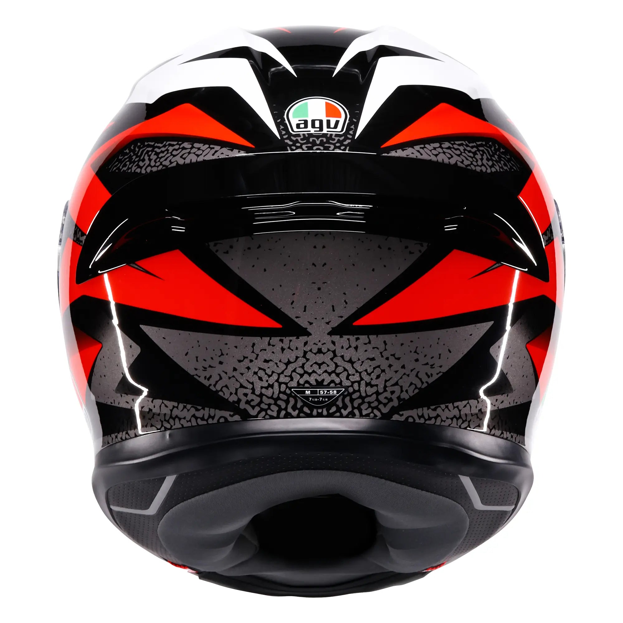 AGV K6-S Braven Black / Red / White - FREE UK Shipping, FREE 365 Day Returns | Moto Central