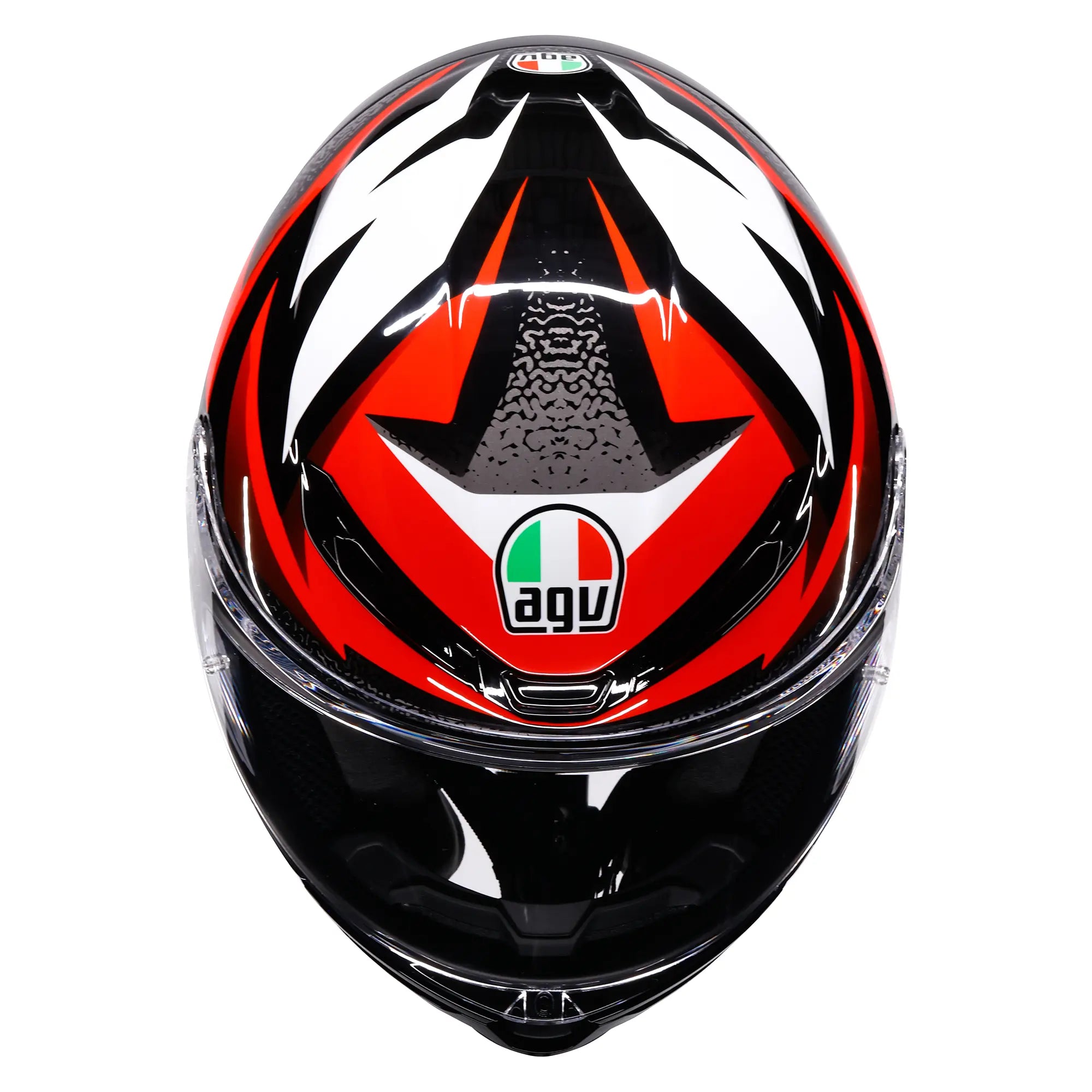 AGV K6-S Braven Black / Red / White - FREE UK Shipping, FREE 365 Day Returns | Moto Central
