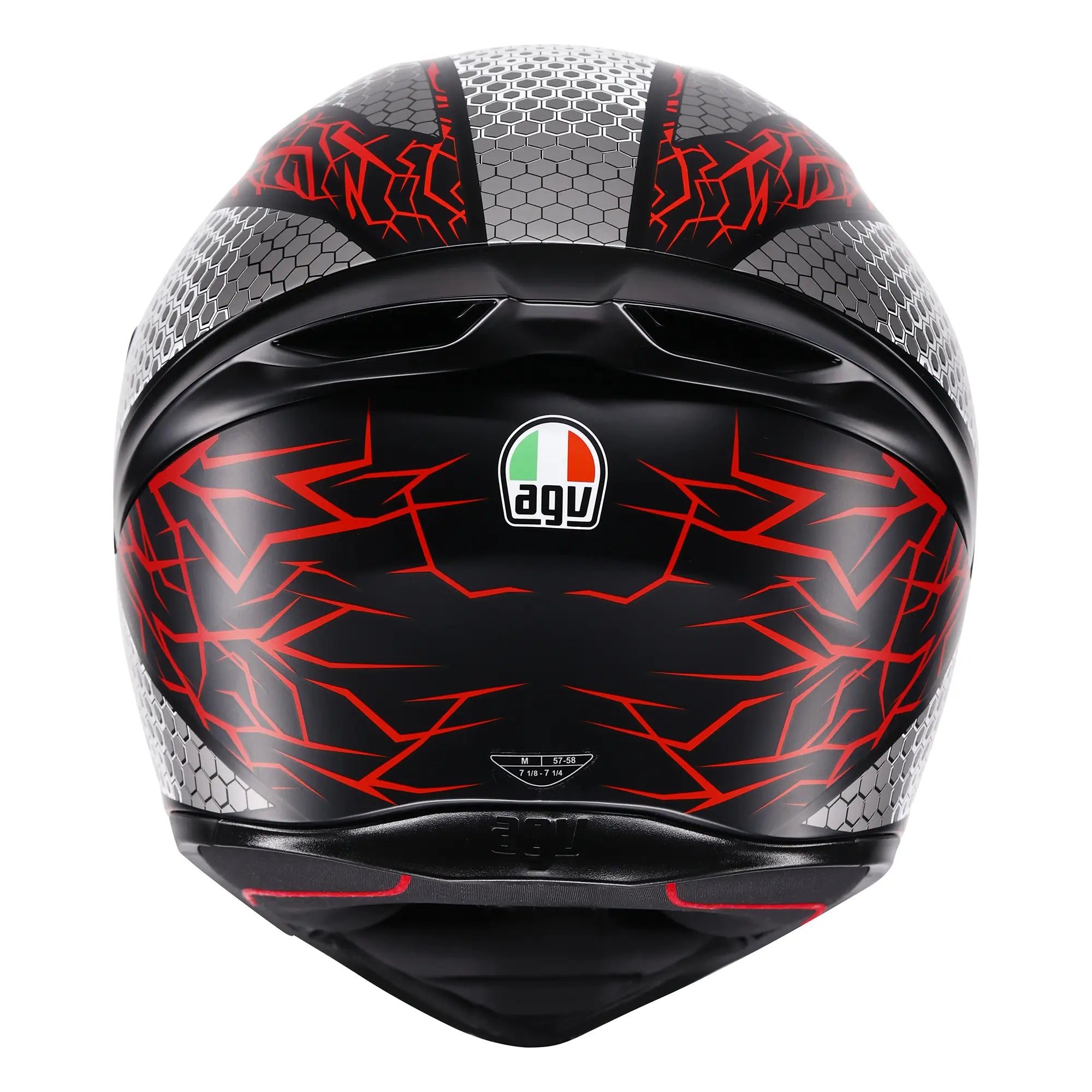 AGV K1-S Speedarmour Matt Black / Grey / Red - FREE UK Shipping, FREE 365 Day Returns | Moto Central