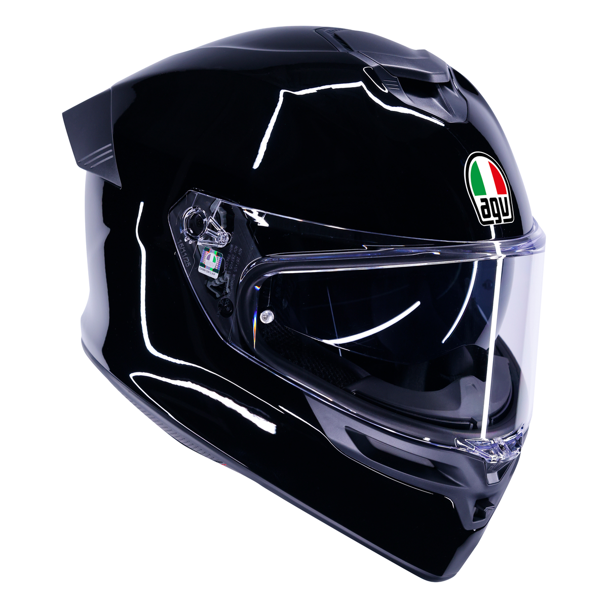 AGV K5 ECE 22.06 Solid Black - FREE UK Shipping, FREE 365 Day Returns | Moto Central