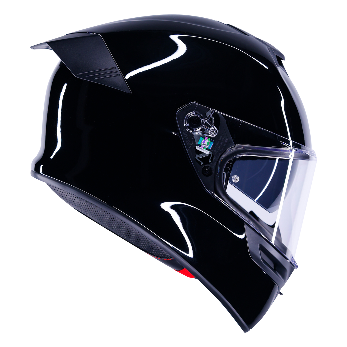 AGV K5 ECE 22.06 Solid Black - FREE UK Shipping, FREE 365 Day Returns | Moto Central