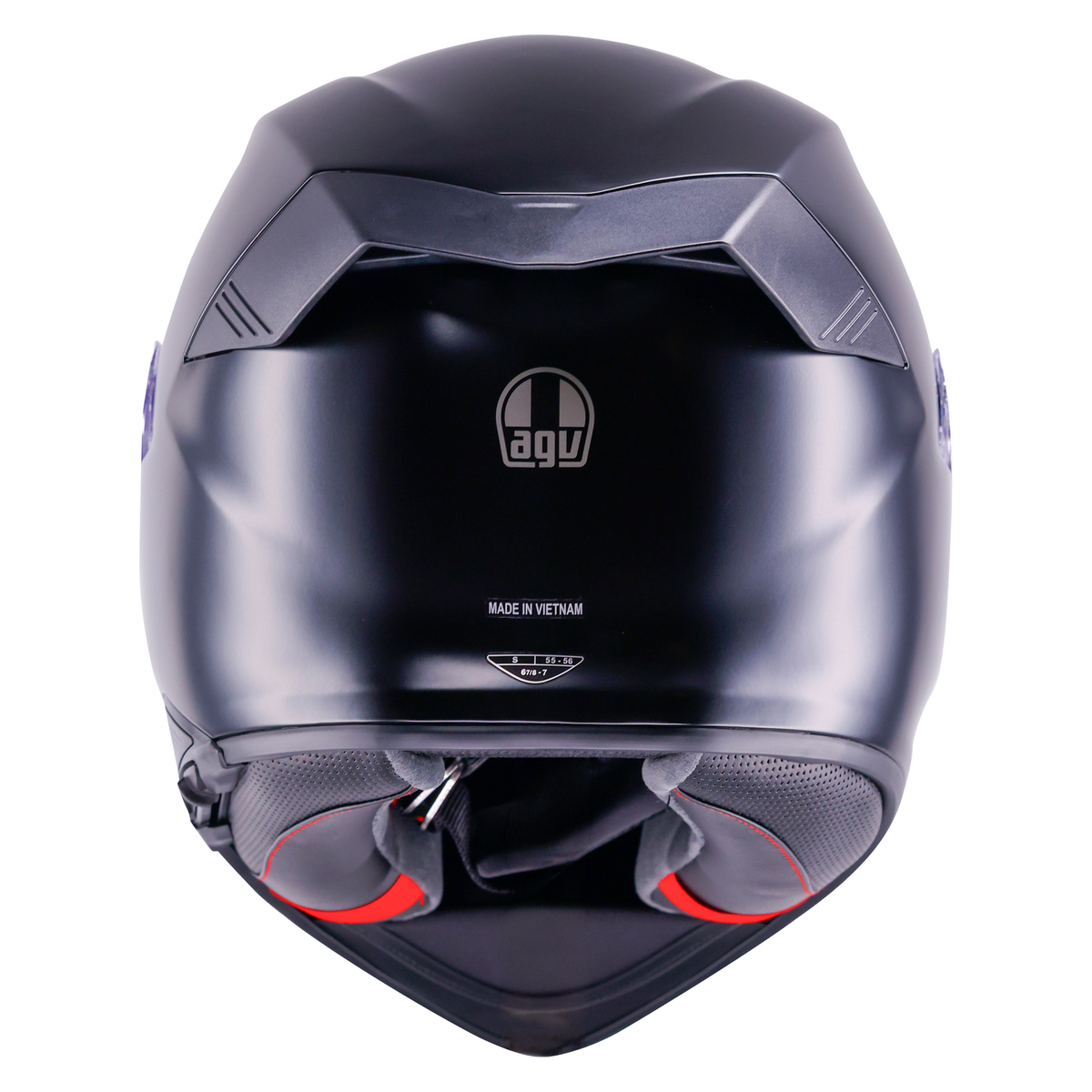 AGV K5 ECE 22.06 Solid Matt Black - FREE UK Shipping, FREE 365 Day Returns | Moto Central