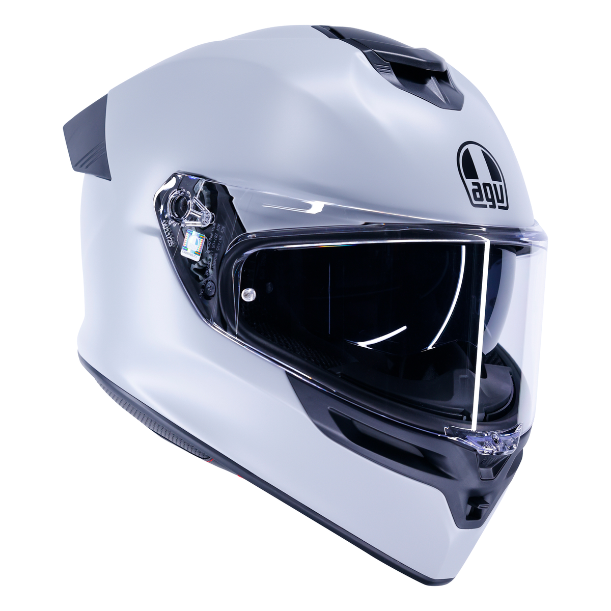 AGV K5 ECE 22.06 Solid Matt Palore Grey - FREE UK Shipping, FREE 365 Day Returns | Moto Central