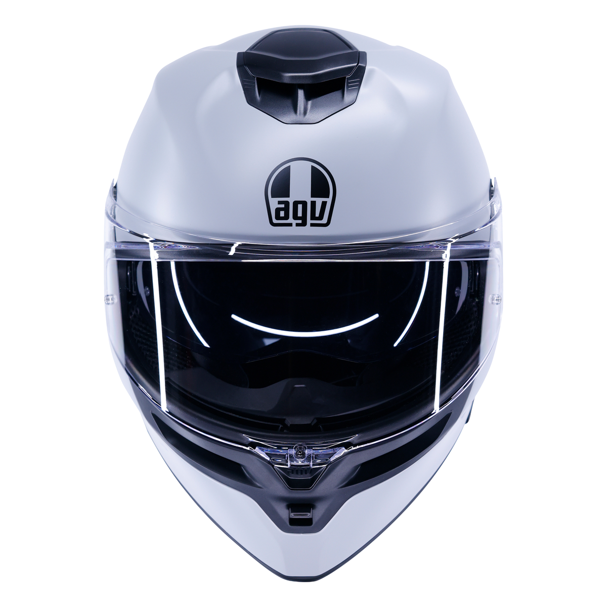 AGV K5 ECE 22.06 Solid Matt Palore Grey - FREE UK Shipping, FREE 365 Day Returns | Moto Central
