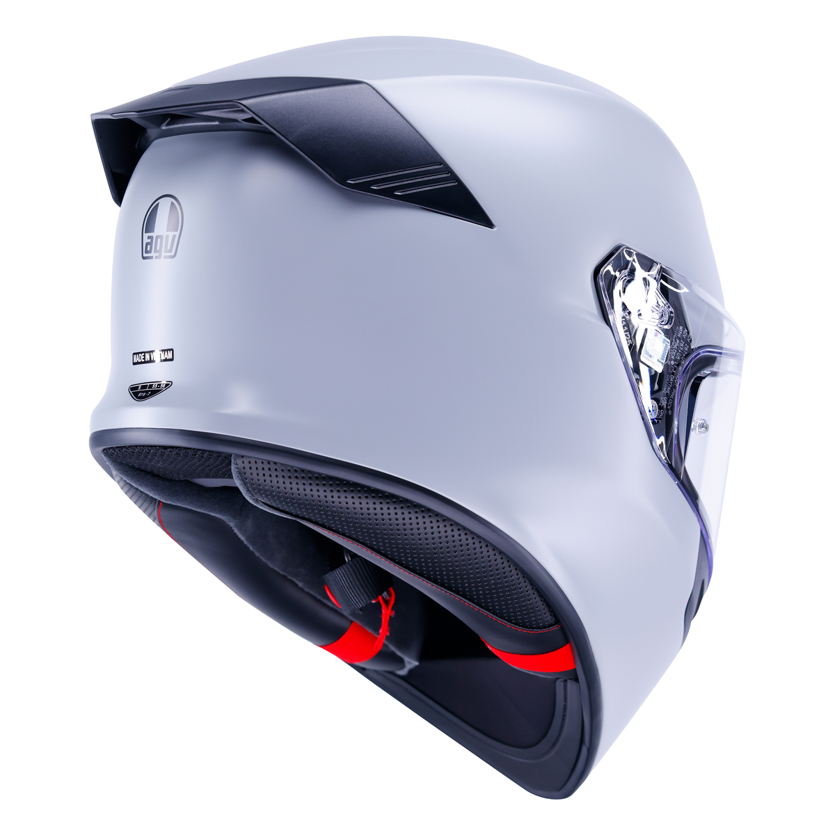 AGV K5 ECE 22.06 Solid Matt Palore Grey - FREE UK Shipping, FREE 365 Day Returns | Moto Central