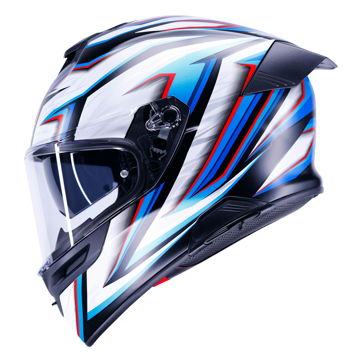 AGV K5 ECE 22.06 Zenithar Black / White / Blue - FREE UK Shipping, FREE 365 Day Returns | Moto Central