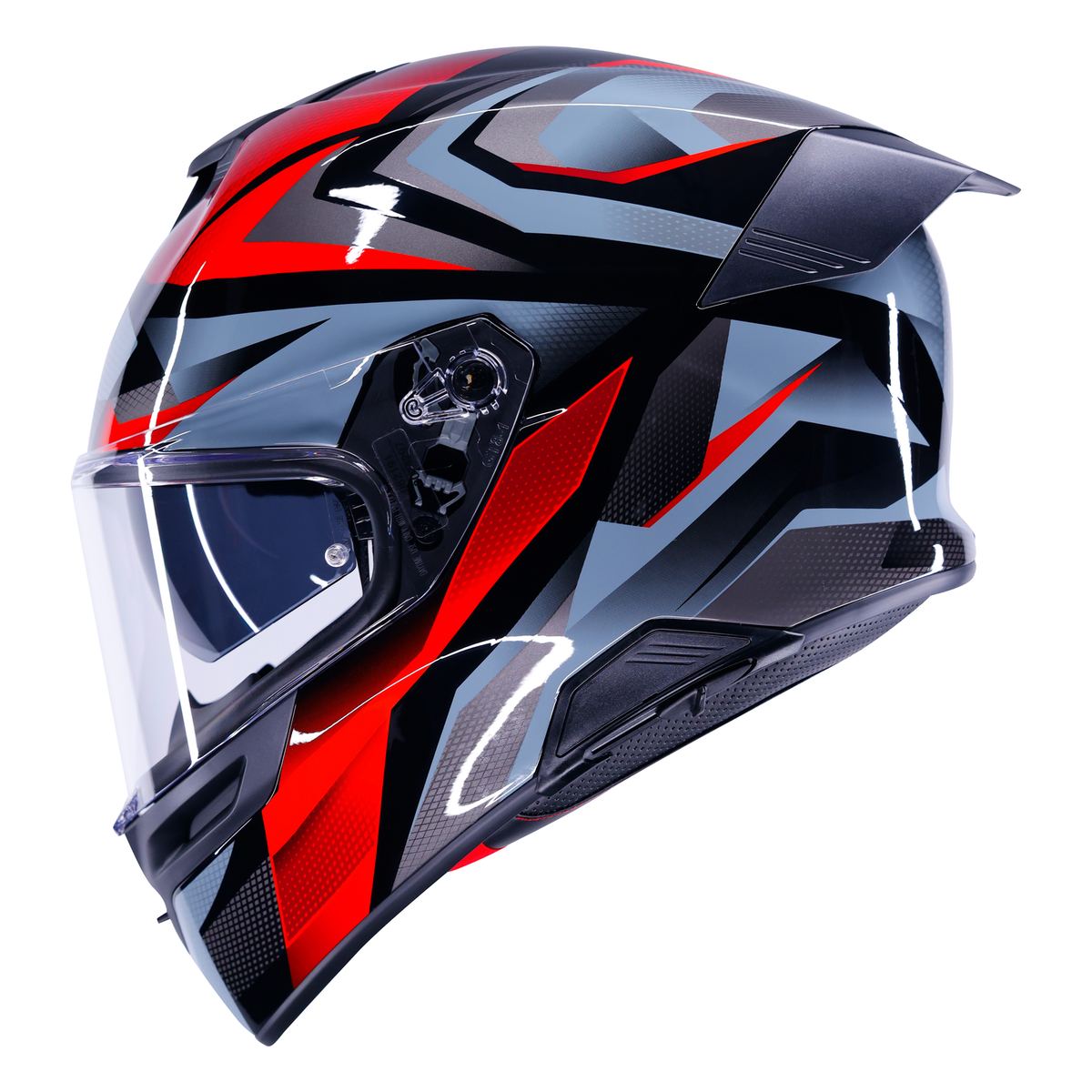 AGV K5 ECE 22.06 Munor Black / Red - FREE UK Shipping, FREE 365 Day Returns | Moto Central