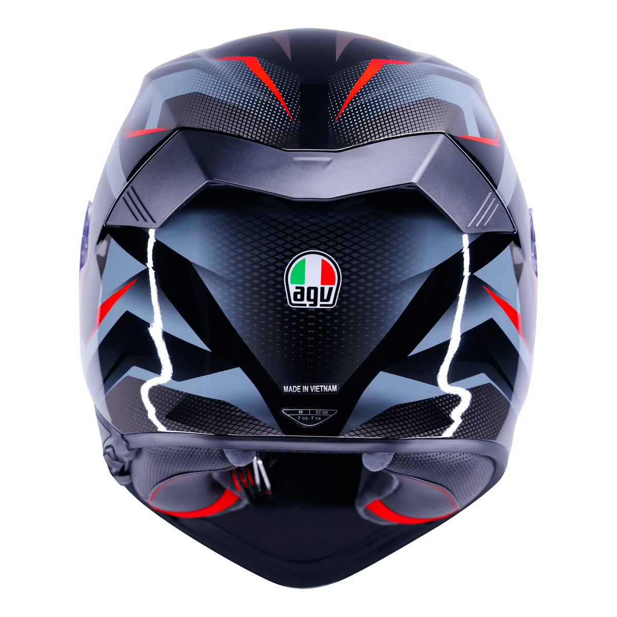 AGV K5 ECE 22.06 Munor Black / Red - FREE UK Shipping, FREE 365 Day Returns | Moto Central