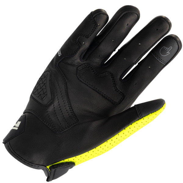 Richa Stradale AP-X Ladies Gloves Black / Yellow - FREE UK Delivery, FREE 365 Day Returns | Moto Central