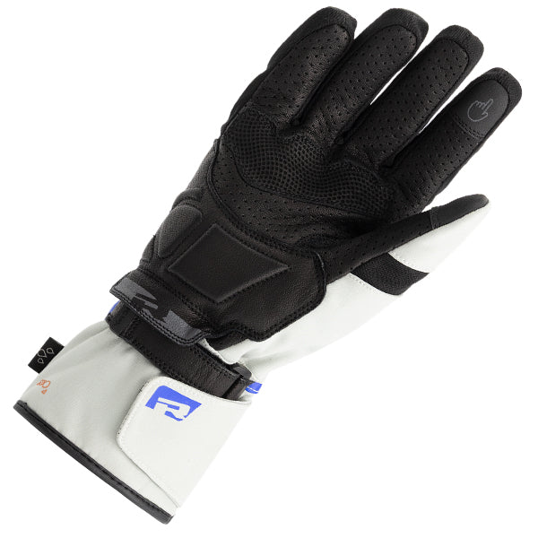 Richa Eternity Waterproof Gloves Blue / Grey - FREE UK Delivery, FREE 365 Day Returns | Moto Central