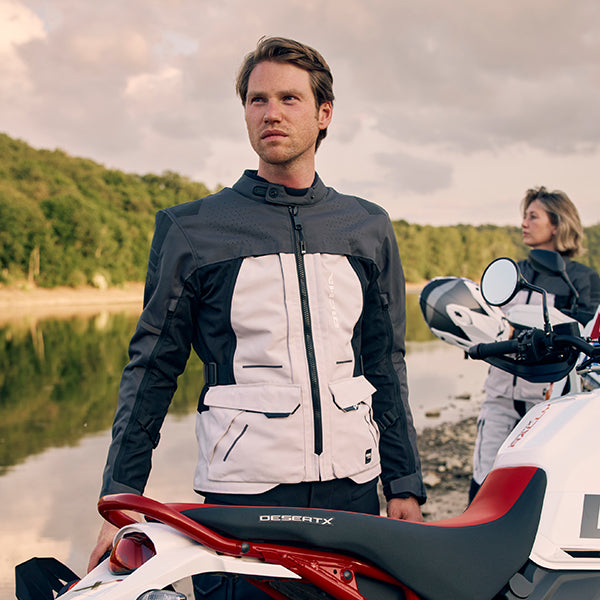 Richa Infinity 3 Adventure Textile Jacket Grey