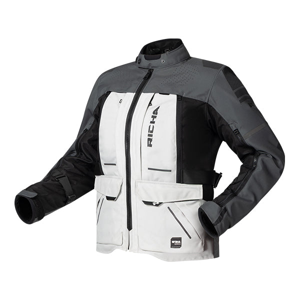 Richa Infinity 3 Adventure Ladies Textile Jacket Grey