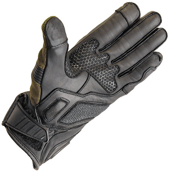 Richa Dread Gloves Black / Green - FREE UK Delivery, FREE 365 Day Returns | Moto Central