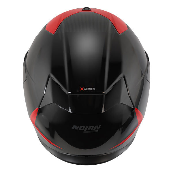 Nolan X-904 Ultra Carbon Emblema Carbon / Black / Red