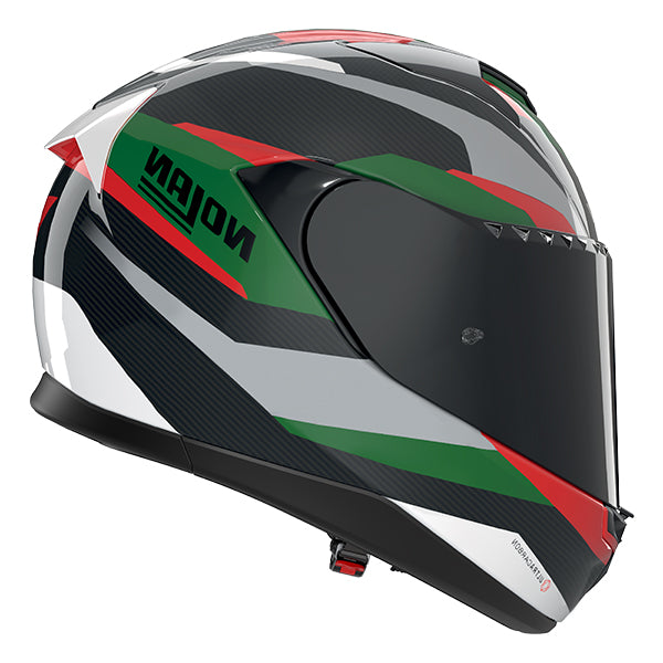 Nolan X-904 Ultra Carbon Calibro Black / Silver / Red / Green