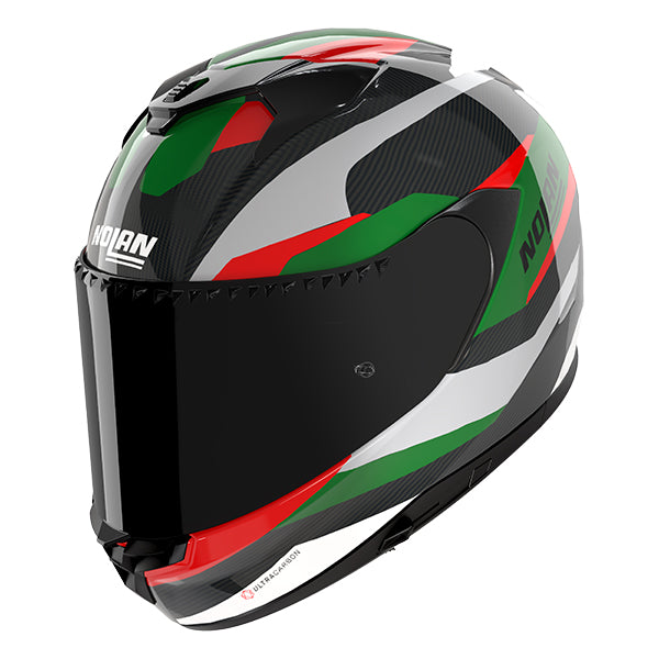 Nolan X-904 Ultra Carbon Calibro Black / Silver / Red / Green