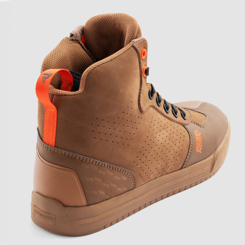 Rebelhorn Spike Boots Brown FREE UK Delivery, FREE 365 Day Returns | Moto Central