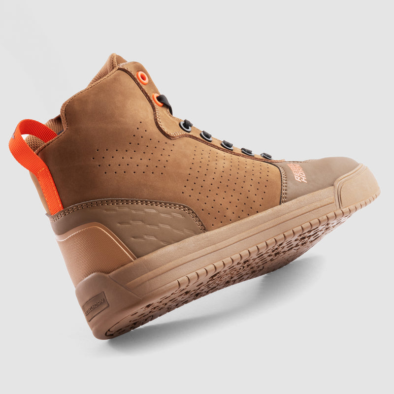 Rebelhorn Spike Boots Brown FREE UK Delivery, FREE 365 Day Returns | Moto Central
