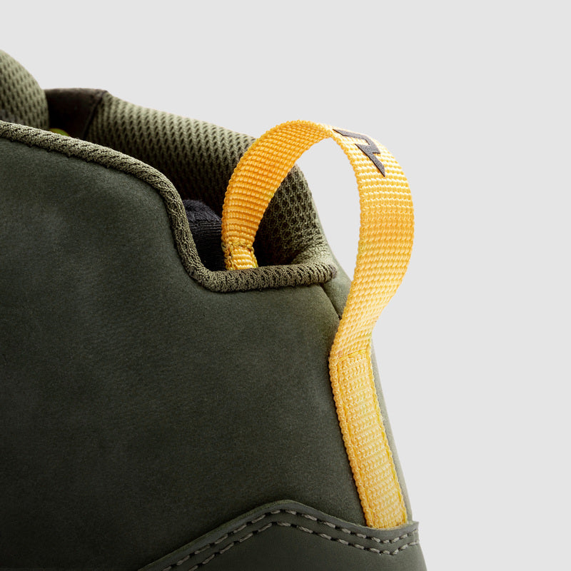 Rebelhorn Spike Boots Olive FREE UK Delivery, FREE 365 Day Returns | Moto Central