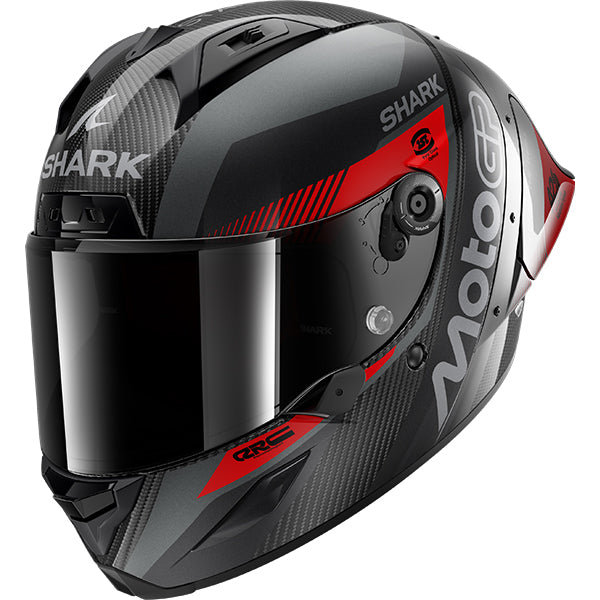 Shark Aeron-GP FIM 2 MotoGP Black / Red / Grey FREE UK Delivery, FREE 365 Day Returns | Moto Central