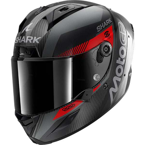Shark Aeron MotoGP Black / Anthracite / Red FREE UK Delivery, FREE 365 Day Returns | Moto Central
