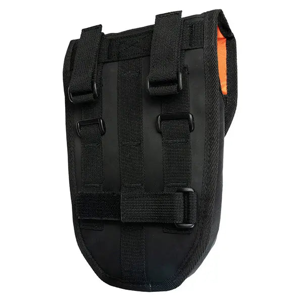 Hiplok D Lock Carry Pouch Black / Orange FREE UK Delivery, FREE 365 Day Returns | Moto Central