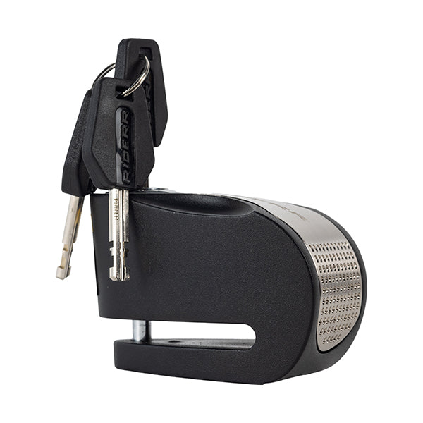 Riderr Riot Lock Silver FREE UK Delivery, FREE 365 Day Returns | Moto Central