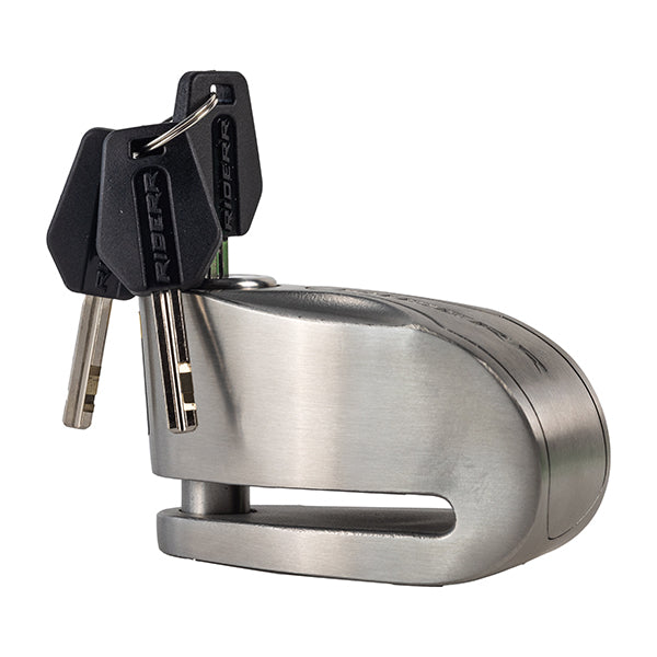 Riderr Rampage Lock Silver FREE UK Delivery, FREE 365 Day Returns | Moto Central