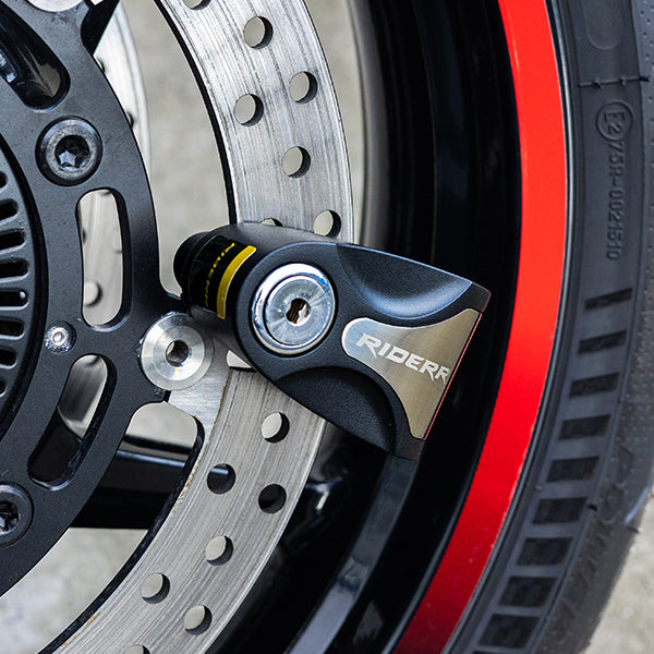 Riderr Riot Lock Silver FREE UK Delivery, FREE 365 Day Returns | Moto Central