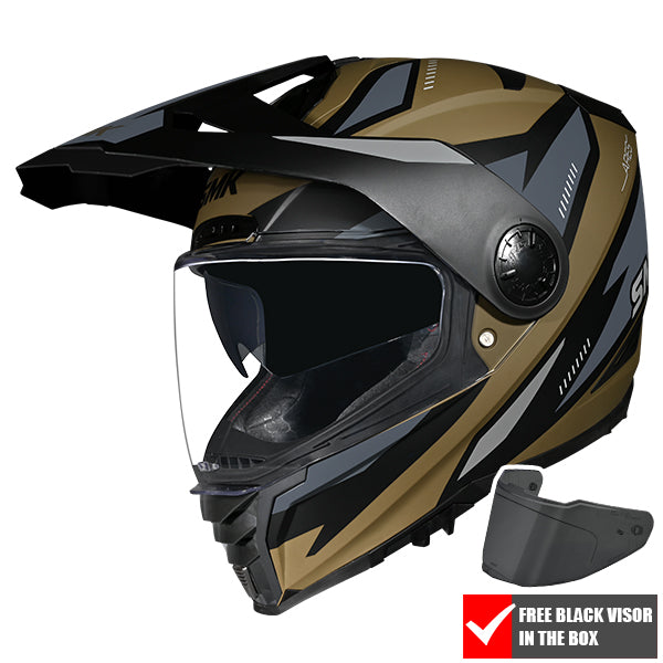 SMK Ares Solid GL100 Matt Anthracite / Gold
