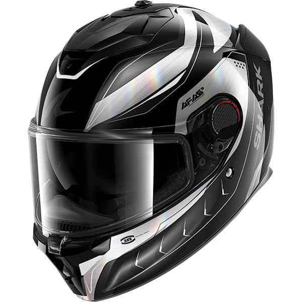 Shark Spartan GT PRO Carbon Mekarium Carbon / Black / Silver FREE UK Delivery, FREE 365 Day Returns | Moto Central