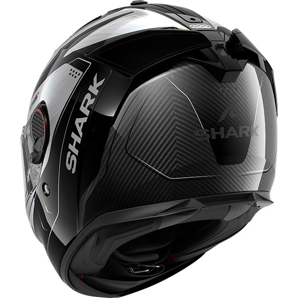Shark Spartan GT PRO Carbon Mekarium Carbon / Black / Silver FREE UK Delivery, FREE 365 Day Returns | Moto Central