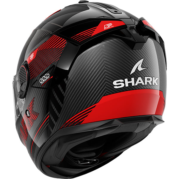 Shark Spartan GT PRO Carbon Axium Carbon / Red / Anthracite FREE UK Delivery, FREE 365 Day Returns | Moto Central