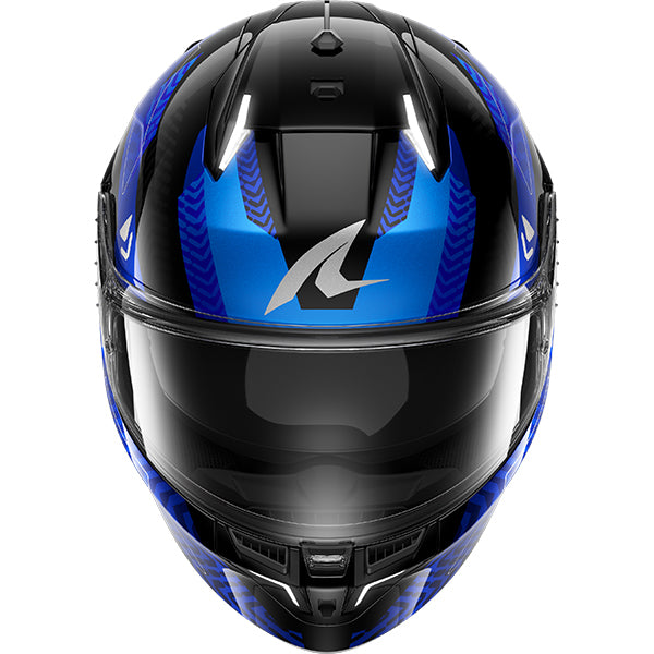 Shark Skwal i3 Ready Black / Blue FREE UK Delivery, FREE 365 Day Returns | Moto Central