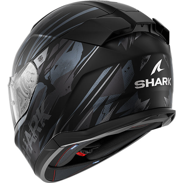 Shark D-Skwal 3 Inkrider Matt Black / Anthracite FREE UK Delivery, FREE 365 Day Returns | Moto Central