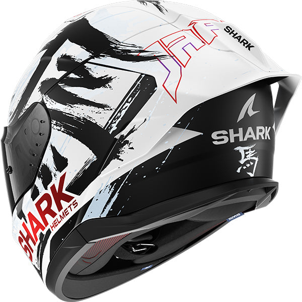 Shark Skwal Cup Zarco Suzuka Matt White / Black / Red FREE UK Delivery, FREE 365 Day Returns | Moto Central