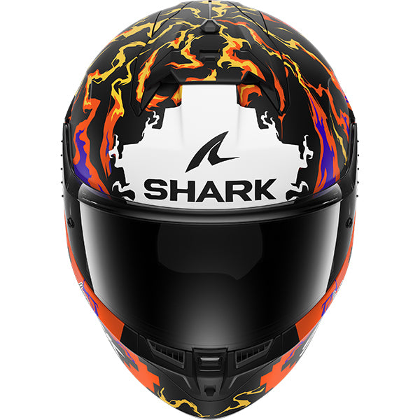 Shark Skwal Cup Bertelle Matt Black / Orange / White FREE UK Delivery, FREE 365 Day Returns | Moto Central