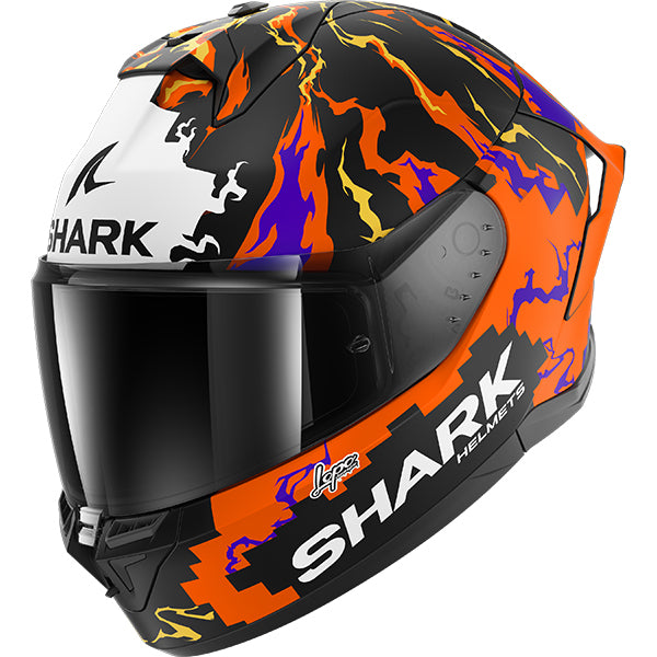 Shark Skwal Cup Bertelle Matt Black / Orange / White FREE UK Delivery, FREE 365 Day Returns | Moto Central