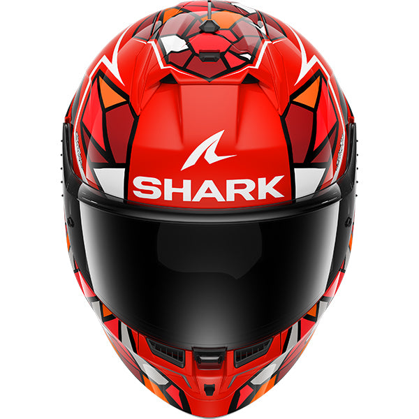 Shark Skwal Cup Piqueras Red / Green / Black FREE UK Delivery, FREE 365 Day Returns | Moto Central