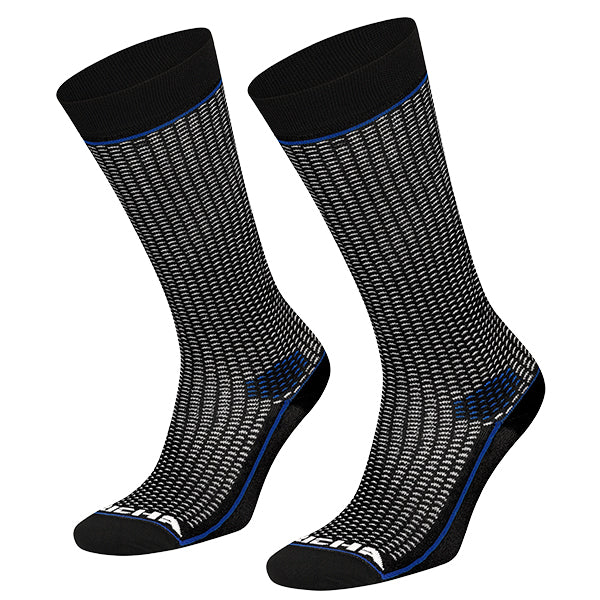 Richa Performance Socks Black / Blue FREE UK Delivery, FREE 365 Day Returns | Moto Central