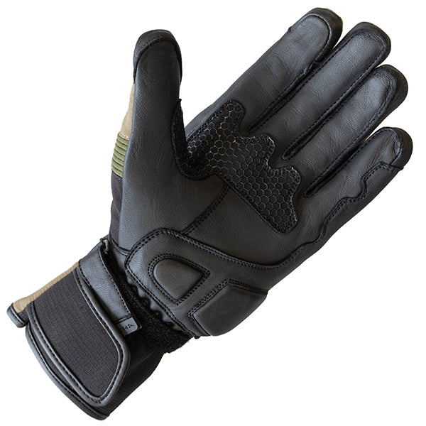 Richa Maverick Textile Gloves Black / Beige / Green